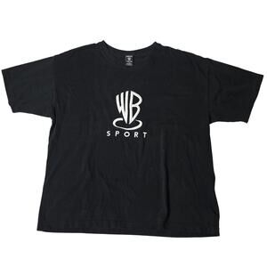 Vintage 90s 1996 WB Warner Bros Sport Studios TV Embroidered T-Shirt Size XL